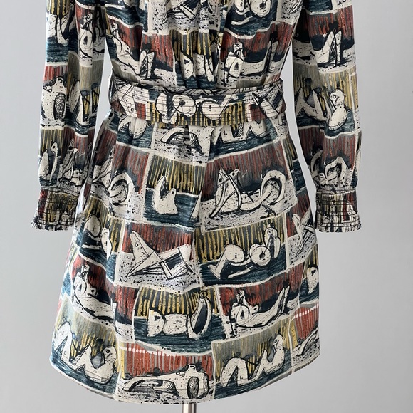 Burberry Printed Mini Dress - Picture 7 of 14